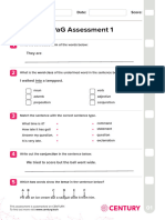 Year 3 SPaG Assessment 1 PSPG11.05