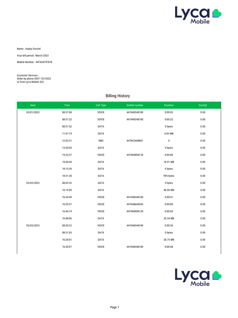 Call History 640273efa1d48 | PDF | Service Industries | Telephony