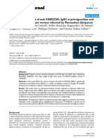 2008 Differential Evolution of anti-VAR2CSA - IgG3 in Primigravidae and Multigravidae Pregnant Women Infected by Plasmodium Falciparum