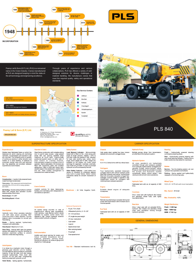 Pls Crane | PDF