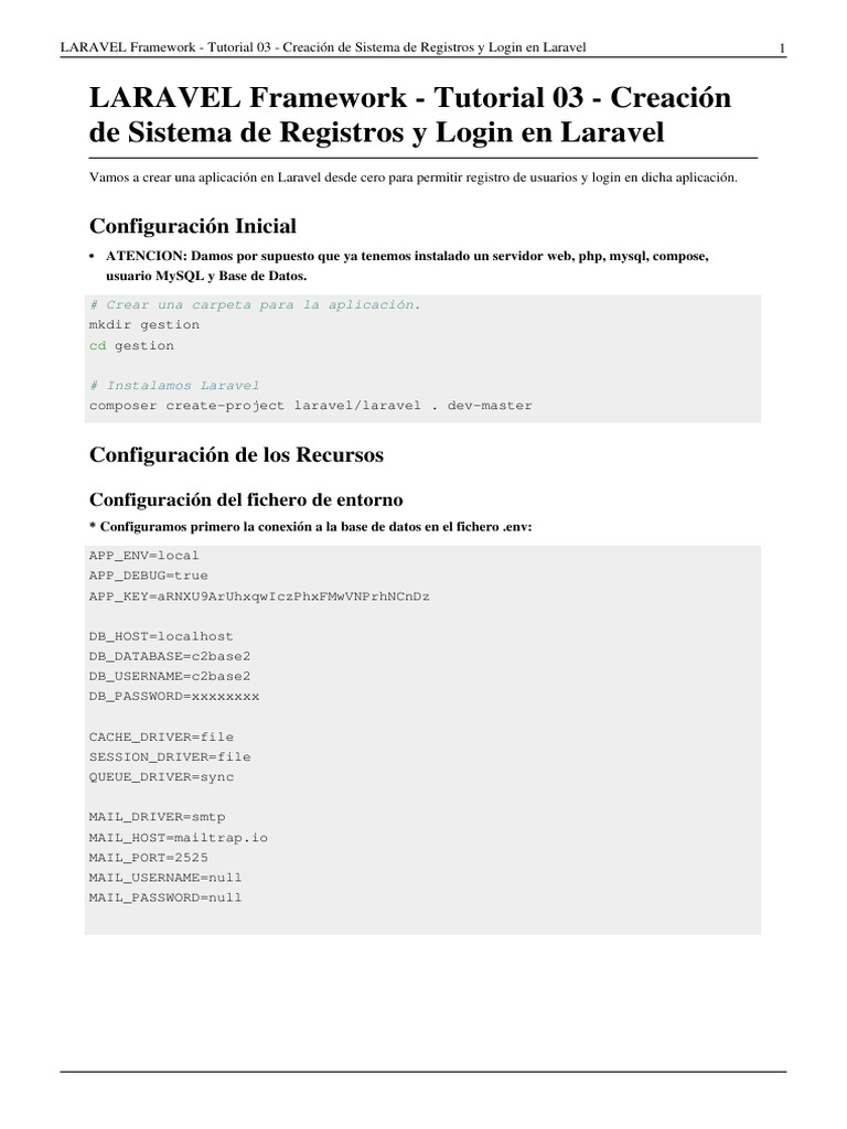 Laravel Framework Diagram
