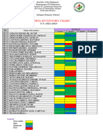 Grade 1 Reading Inventory File