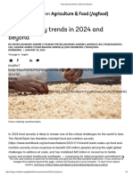 Food Security Trends in 2024 and Beyond