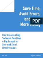 Proofreading Software White Paper