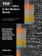 FA3Debate AffirmingandDebunkingMathMyths