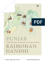 Punjab - A History From Aurangzeb To Mountbatten (Rajmohan Gandhi)