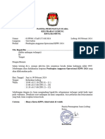 Surat Undangan Pembagian Anggaran