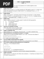 Ma3354 DM Unit 4 Part A, B Question and Answer