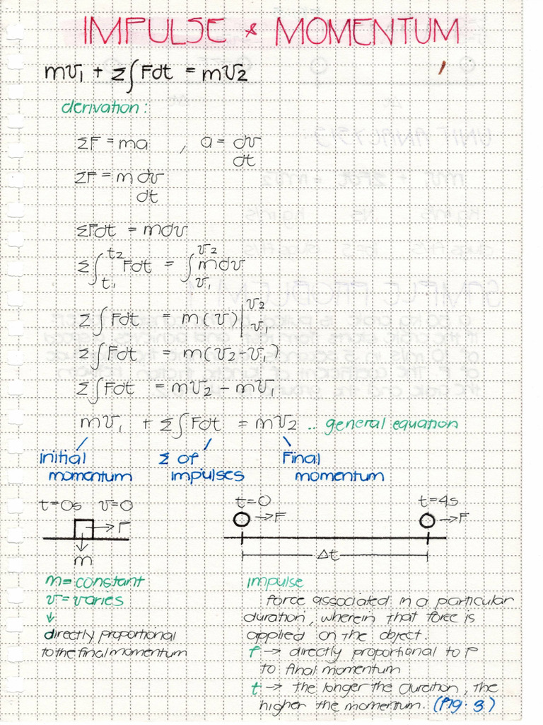 Dynamics of Rigid Bodies - Impulse and Momentum | PDF