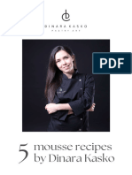 5 Mousse Recipes by Dinara Kasko