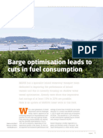 R109 - p9-11 - Barge Optimisation Leads To Cuts in Fuel Consumption