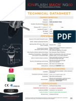 Technical Datasheet of The Air Terminal - Ioniflash Mach NG 60