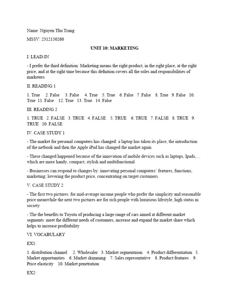 Unit 10 | PDF