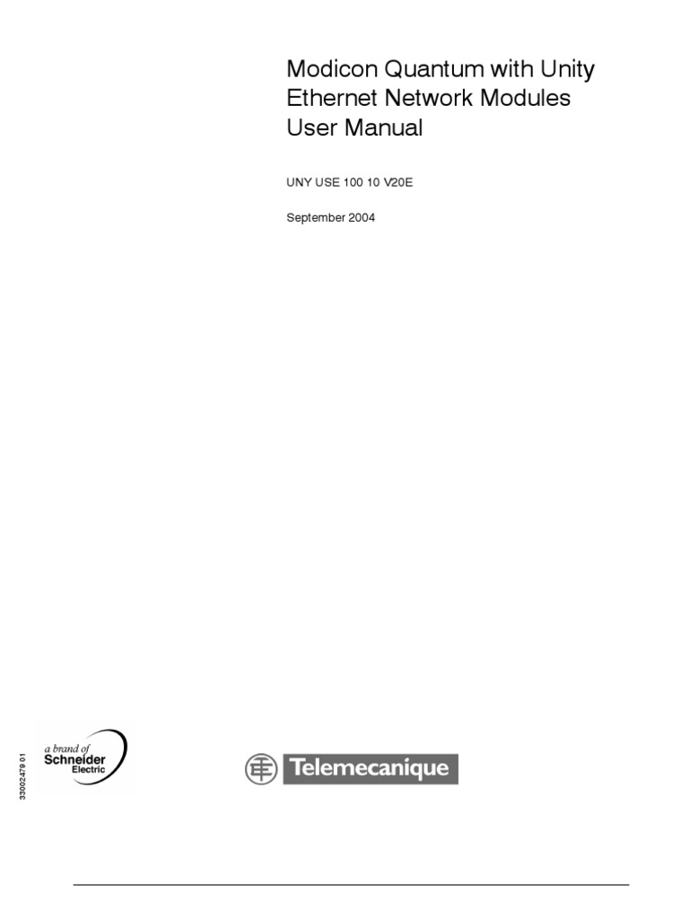 Unity Ethernet | PDF | Ip Address | Computer Network