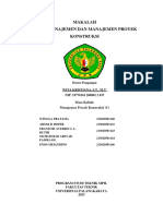 Makalah Manajemen Konstruksi - Tugas 1 - Kelas C