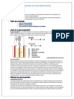 Proceso de Galvanoplastia