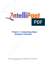Intellipaat Excel Project 1