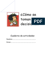 Cómo Se Toman Las Decisiones. Cuaderno de Actividades