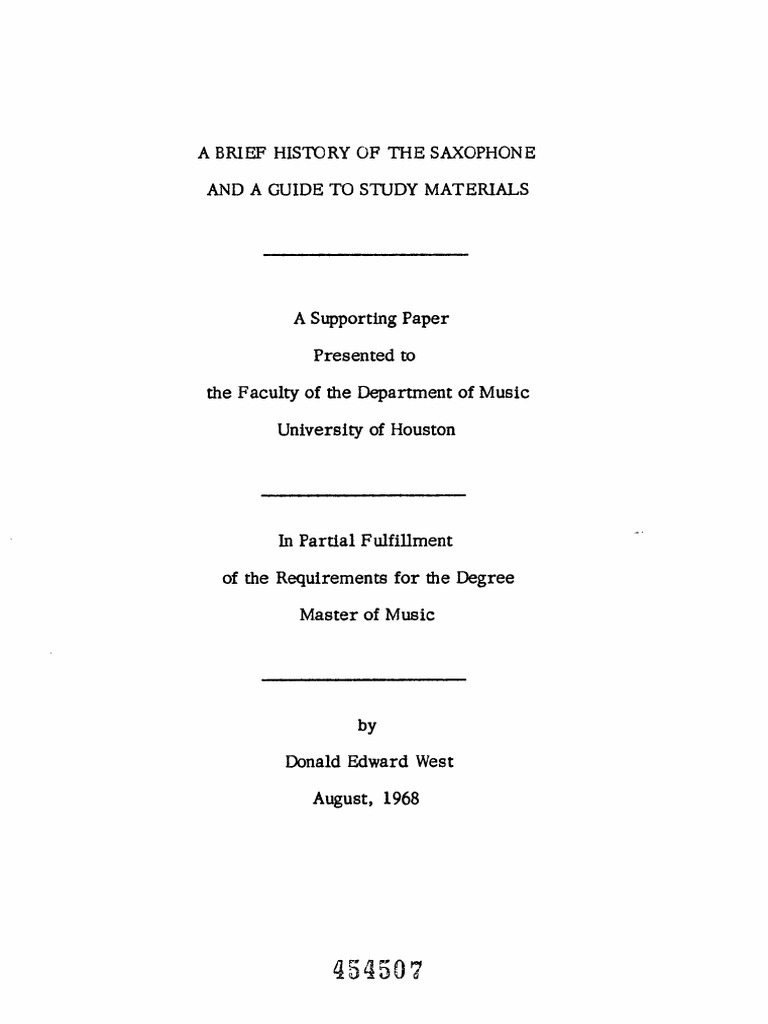 Reviewing SAXOPHONE HISTORY TIMELINE 1814 1995: comprehensive intelligence