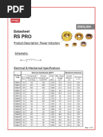 RSP RO: Datasheet