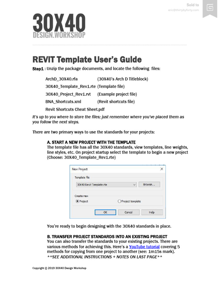 Revit Template User Guide Pdf Rgb Color Model Autodesk Revit