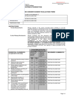 REC Form 2.4 Informed Consent Assent Evalution Form