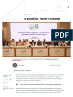 Un Sur Global Geopolítico, Híbrido y Multipolar - Novbre 2023, Real Instituto Elcano