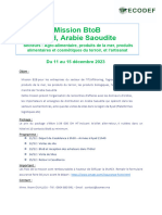 Programme de La Mission BtoB