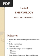 Embryology