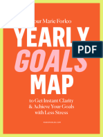 Marie Forleo Yearly Goals Map