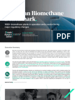 Sia Partners Benchmark Europe Biomethane