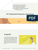 OPT (Optimized Production Technology)
