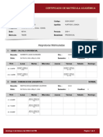 Horario Academico