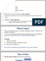 Data & Types of Data-1