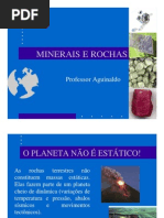 Minerais e Rochas apresentação detalhada