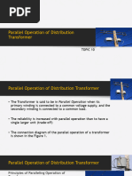 Topic 10 - Parallel Operation of Distribution Transformer