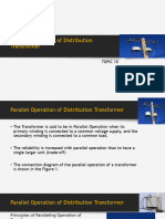 Topic 10 - Parallel Operation of Distribution Transformer