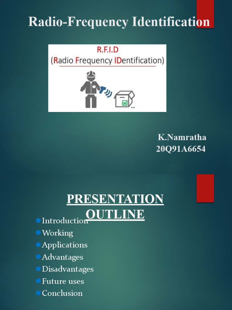 Understanding RFID Technology and Applications | PDF | Radio Frequency ...