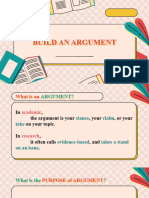 Build An Argument