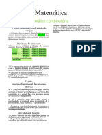 Análise Combinatória