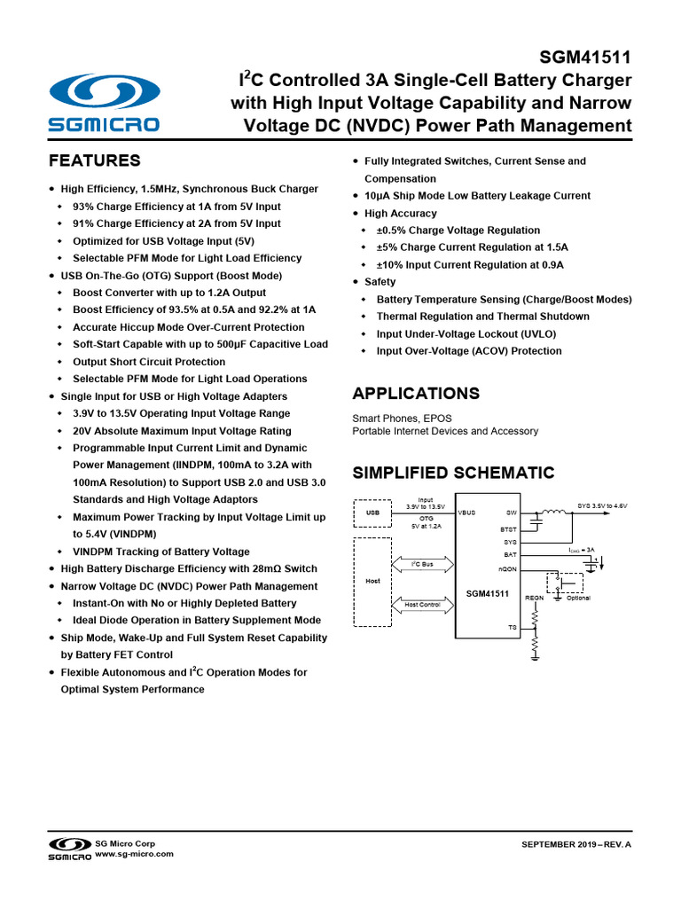 SGM41511 SGMicro | PDF