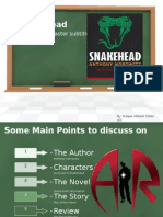 Snakehead by Anthony Horrowitz Summary