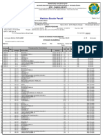 Histórico Escolar Parcial: Ifpe - Campus Recife