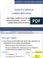 11-Méthodes Virtuelles Et Classes Abtraites