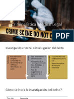 Criminalística Médico Legal PRIMERA PARTE