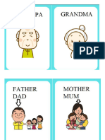 Flashcards Family