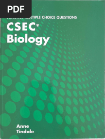 Collins CSEC Biology Practice Multiple Choice Questions