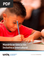 Maestria Educacion Inclusiva Intercultural MX