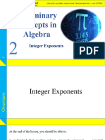AALGTRIG W2 Integral Exponent