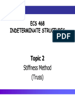 CES521 - 3 - Stifeness Method (Truss)